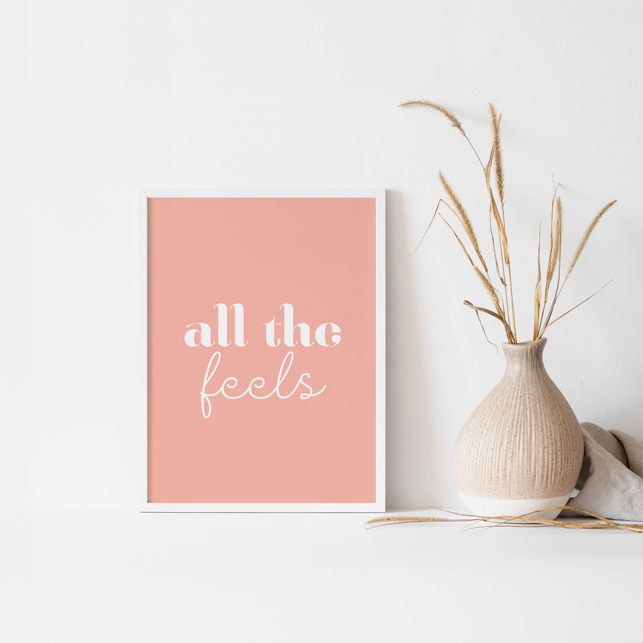 "All the Feels" Art Wall Print - Image 3