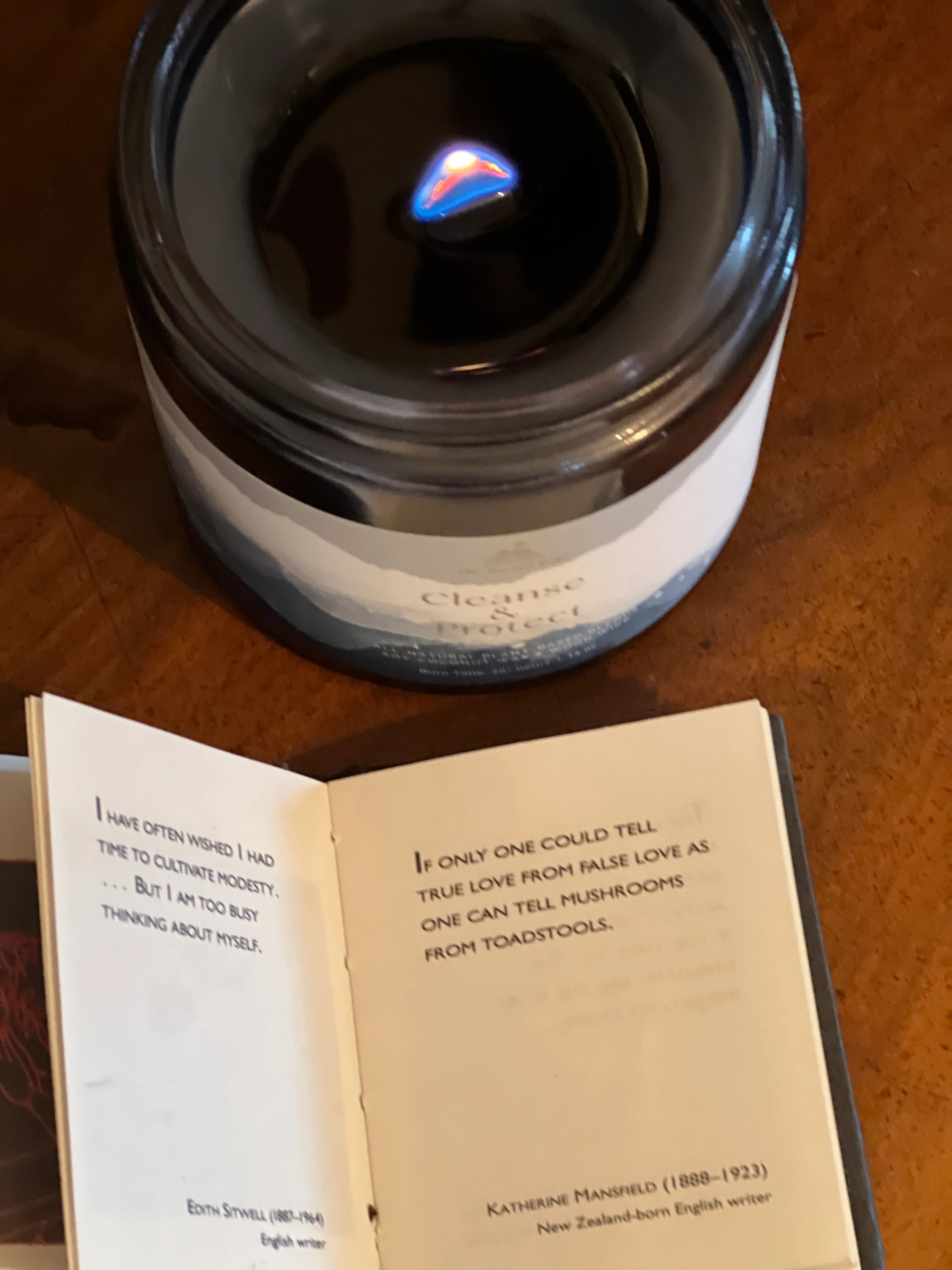 Cleanse and Protect Intention Candle - Image 5