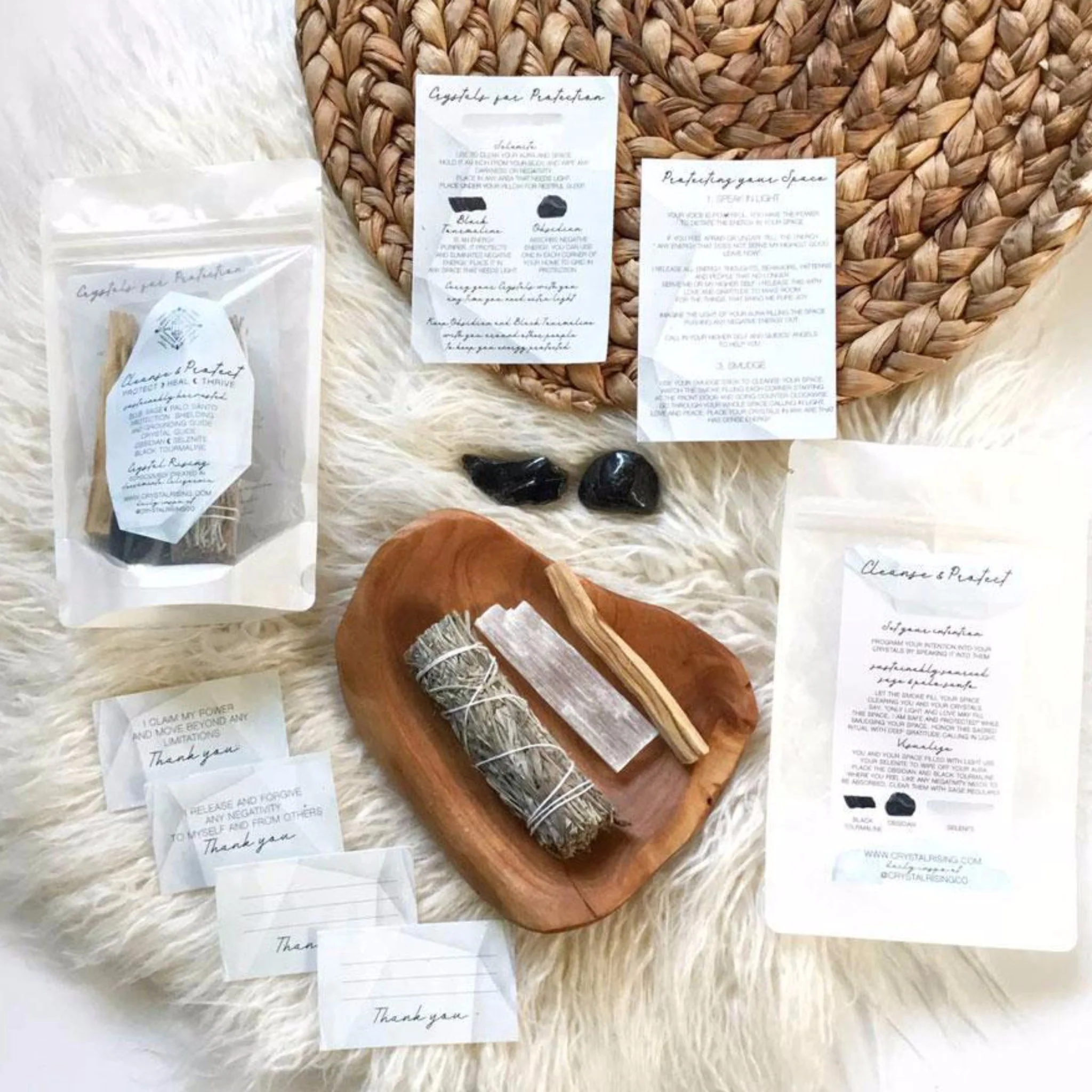 Cleanse, Protect and Heal Ritual Kit