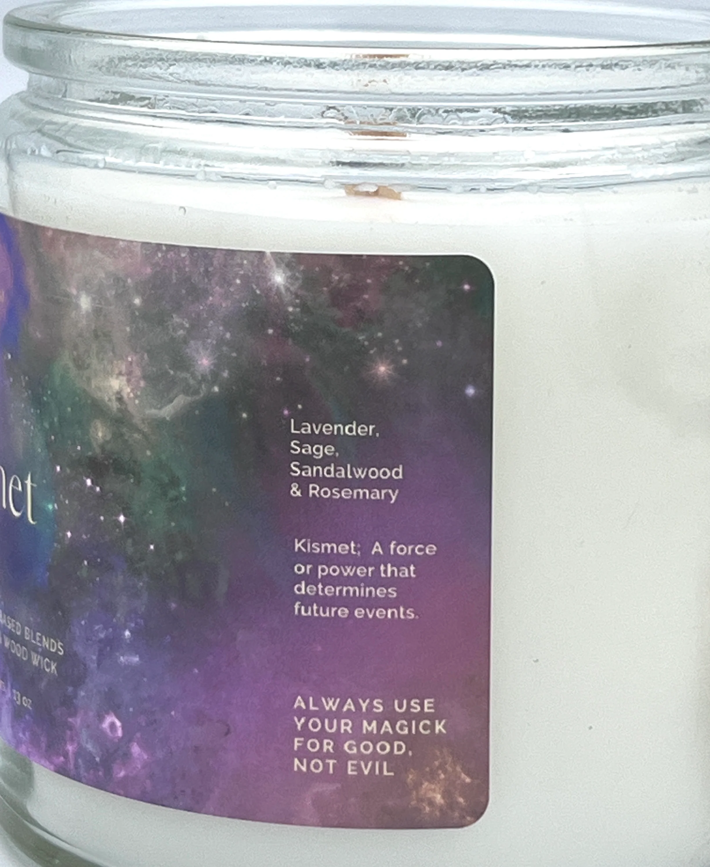 Kismet, an Amazing Lavender and Sage Scented Candle - Image 3